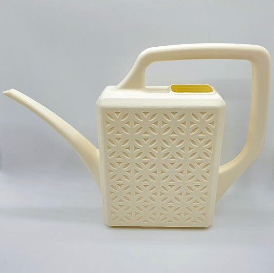 Breeze Block Watering Can - Ivory