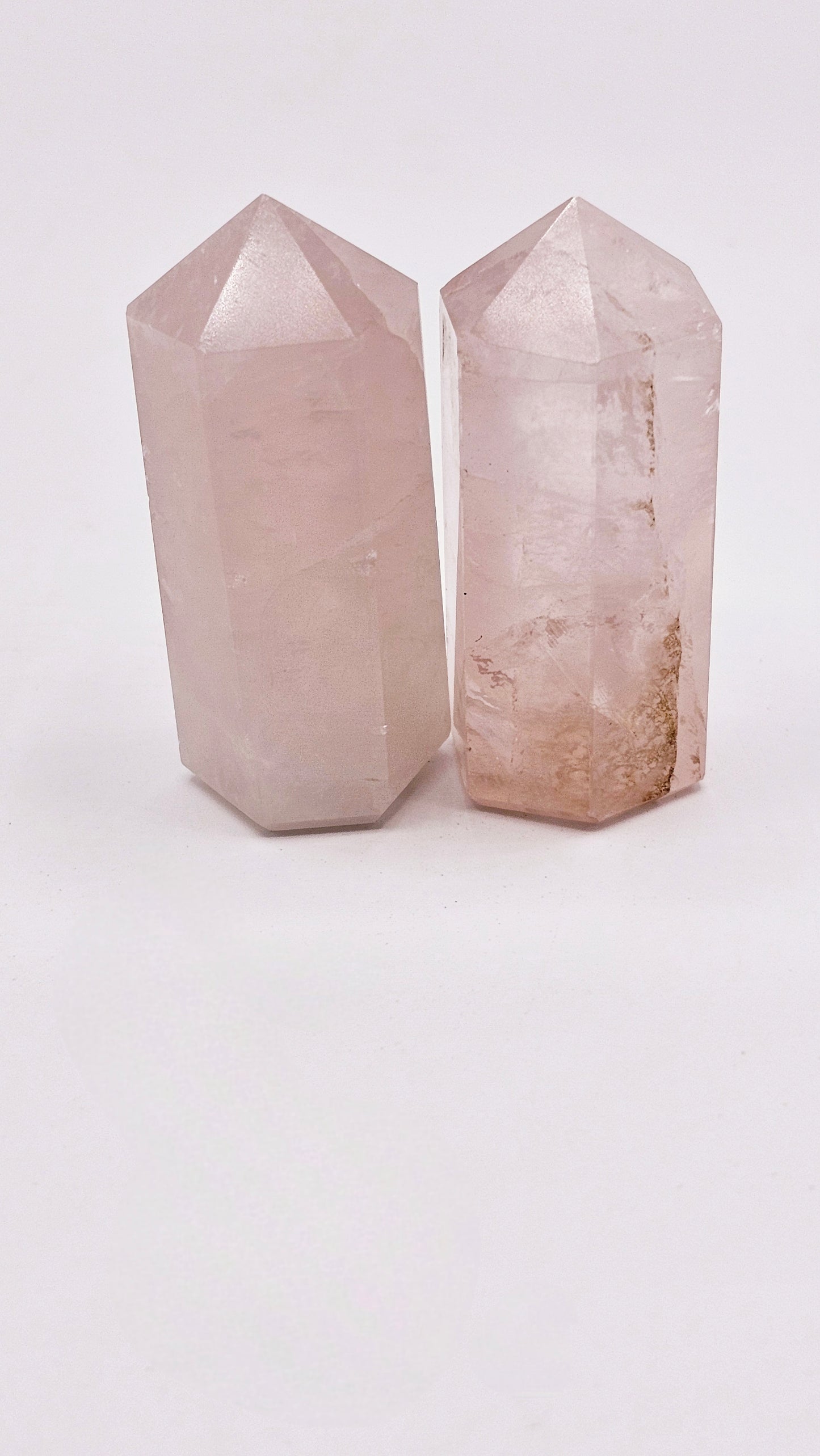 Rose Quartz Tower, Exact Crystal A